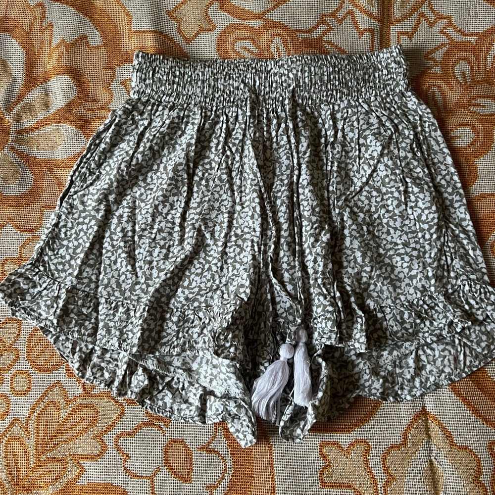 Cute Floral Flowy Shorts from Costa Rica